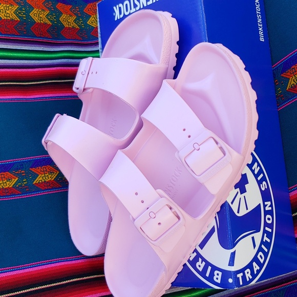 Birkenstock Arizona EVA Sandal Shoes in Fondant Pink Size EU 40 US 9 NWT - Picture 5 of 17